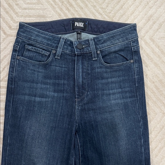 PAIGE hoxton ultra skinny Women's Midnight Blue Skinny Jeans
worn once
size 24 - Picture 1 of 5